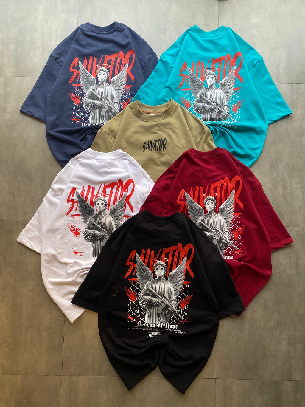 5 sleeve trending T shirt