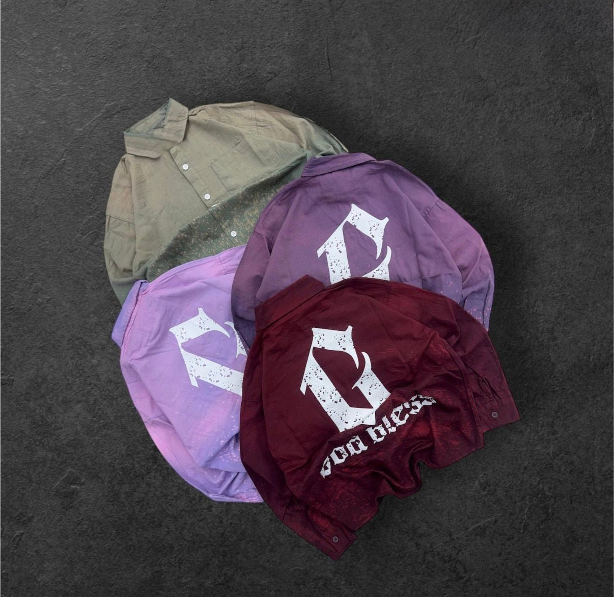 Spray wash premium Baggy shirt new collection 🔥